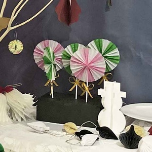 Decoración de Papel para Fiestas, Paletas de Papel para Manualidades - Product Image 5