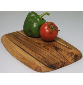 Bloque de cortar rectangular de madera de Acacia Natural de Vietnam con mango para servir queso, tabla de charcutería, tabla de queso para cortar paletas - Product Image 1