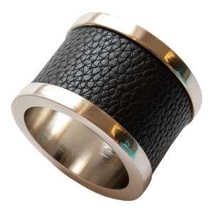 Anillo para Servilletas de Acero Inoxidable Niquelado, Ecológico, de Lujo, Hecho a Mano, Porta Servilletas, Decoración de Mesa para Bodas, Clásico y Elegante - Product Image 3