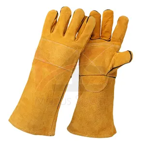 Hot Sale Hand Safety Protection Leather Industrial Welding Gloves