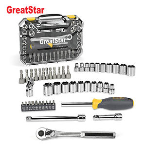 GreatStar altri strumenti per veicoli 3/8 "DR. Set di chiavi a cricchetto Set di chiavi per Auto riparazione Hardware universale strumenti manuali Set presa di guida - Product Image 6