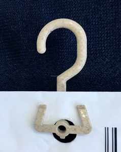 Gancho de Plástico para Ropa, Clip B Biodegradable (cáscara de Arroz), para Empaque, Diseño Especial, Precio Económico, Apto para Mascarillas, Gorros, Calcetines, 500 Piezas/Bolsa - Product Image 5