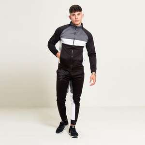 ใหม่ล่าสุดที่กำหนดเองออกแบบและสไตล์ชุดสูทเหงื่อผู้ชายวิ่งจ๊อกกิ้งกีฬา Mens ชุดว่ายน้ำขายส่ง Tracksuit - Product Image 3