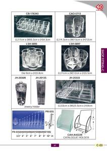 Multifonctionnel portable boîte de rangement en acrylique - Product Image 4