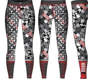 Nouvelle tendance fitness : leggings de yoga personnalisés pour femmes, 100 % polyester, imprimés par sublimation - Product Image 4