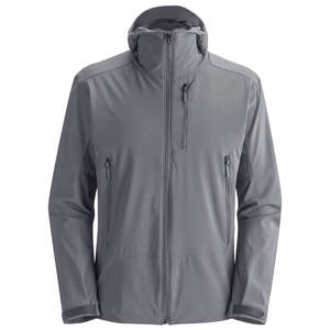 Chaqueta impermeable reflectante de poliéster para hombre - Product Image 1