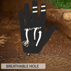 Custom Made <b>MX</b> Motorcycle Racing <b>Gloves</b> Breathable Full Finger Hook & Loop Closure for Winter Wholesale Hi-Force Sports Outdoors - Product Image 5