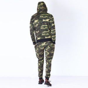 Survêtements en molleton personnalisables pour hommes, prix d'usine, haute qualité, motif uni, à capuche, écologiques, sportifs, en polyester/coton, OEM - Product Image 4