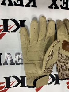 Guantes de Carreras de Cuero Completos con Diseño Transpirable de Malla, Cierre de Gancho y Bucle, Unisex, para Uso en Exteriores - Product Image 3