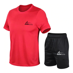 Ensemble d'été avec logo personnalisé pour hommes, streetwear surdimensionné, plusieurs couleurs avec joggeurs, garçons - Product Image 4