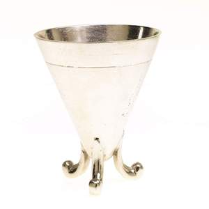 Jarrones Decorativos de Flores Antiguos de Lujo Modernos, Brillantes y Plateados en Aluminio y Níquel, en Oferta, para Decoración del Hogar y Bodas - Product Image 1