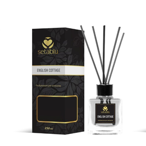 Diffuseur de roseaux en bambou de marque privée 250ml Bouteille en verre parfumée Cottage anglais Rafraîchissement de l'air pour voiture Fabriqué en Turquie - Product Image 1