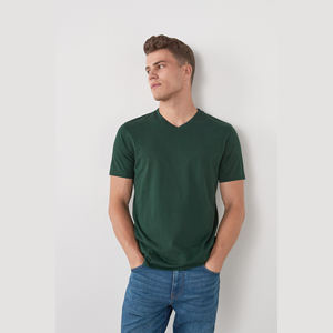 Camiseta de manga corta de diseño sólido informal para hombre para Fitness, correr, entrenamiento de Yoga, Camiseta deportiva - Product Image 6