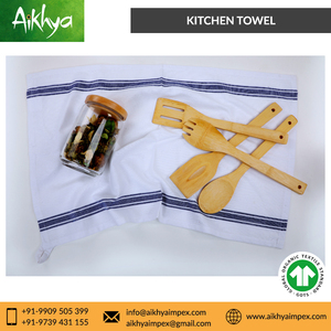 Serviettes de cuisine en coton, à rayures, Vintage, vente en gros, pièces, personnalisation gratuite - Product Image 4