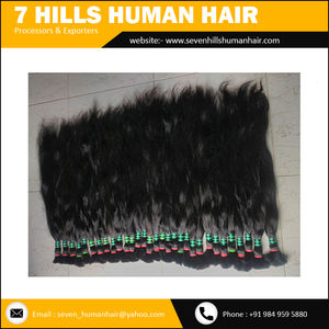 Extensiones de cabello humano indio de calidad exportada desde India Extensiones de cabello indio de alta calidad - Product Image 3