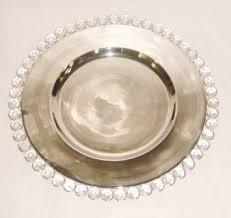 Placa de carga de metal de acero inoxidable, placa de carga blanca de Metal y plato de servicio, precio al por mayor - Product Image 3