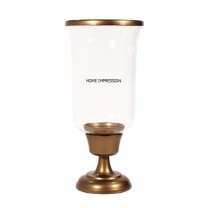 Porte-bougie en verre et métal fantaisie, pour intérieur et extérieur, cheminée en métal, porte-bougie en verre, porte-bougie en métal décoratif fait à la main à bas prix - Product Image 5