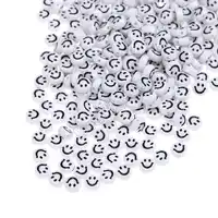 Smiling Acrylic Beads for Bracelets Jewelry Making - Dearbeads