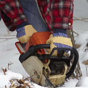 Mécanicien de travail utilitaire en cuir à haute dextérité et gants de sécurité industrielle à vendre gants chauffants travail - Product Image 4