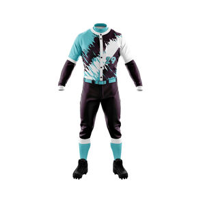 Uniforme de béisbol de tela de alta calidad, ropa personalizada de último diseño, 100 poliéster - Product Image 3