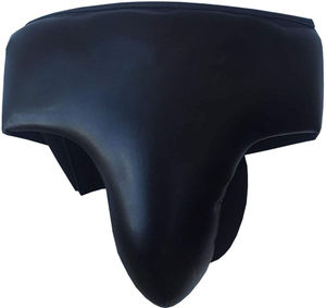 Garde-corps en cuir de haute qualité, protection Extra profonde, large bande de taille arrière élastique - Product Image 1