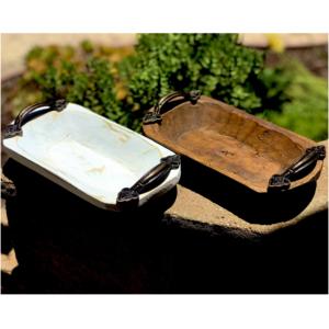 Cuenco de madera antiguo para servir masa, plato de madera, cuenco de masa de Super Market, cuenco de masa de madera al por mayor para el hogar, Hotel y restricción - Product Image 4