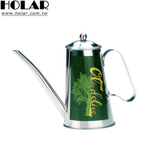 [ฮอลาร์] กระป๋องน้ำมันทรงเอียงขนาด500มล./17ออนซ์ทำจากสเตนเลส304ห้องครัว - Product Image 1