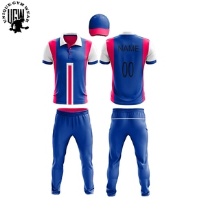 UNIQUE GYM WEAR Uniformes de Cricket de Manga Corta para Hombre, Impresión Digital, Tela Inteligente, Elástica, Transpirable y Ecológica 100% - Product Image 6