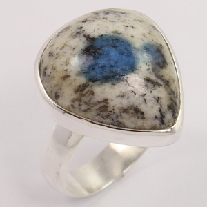 Ktwo Fabulous 925 Anillo de plata esterlina pura de alta calidad Natural K2 o KTWO Joyas de piedras preciosas Vendedor completo Proveedor Exportador - Product Image 3