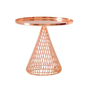 Table d'appoint en aluminium martelé, écologique, style Art déco traditionnel, faite à la main, pour salon, taille personnalisée, sur pied - Product Image 2