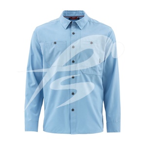 Camiseta Deportiva Informal para Hombre, Cuello Camisero, Manga Larga, Jersey Sólido de 180 Gramos, Corte Regular, Antiarrugas, Secado Rápido - Product Image 2