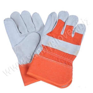 Gants de travail en cuir de vache, imperméable, OEM, combinaisons de feu, soudage, résistants à la chaleur, pièces - Product Image 5