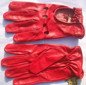 Qualité supérieure, couleur personnalisée, nouveau style, cuir de vachette, style rétro, respirant, compatible écran tactile, détection par aiguille, sans doublure, sportif - Product Image 3
