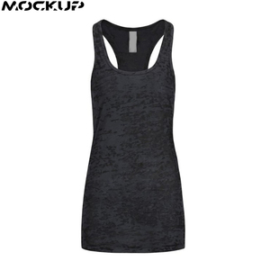 Camiseta Deportiva Personalizada para Mujer, Camiseta de Yoga de Algodón de Alta Calidad con Espalda Descubierta, Fabricante OEM - Product Image 3