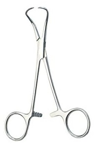 Pinzas de toalla/Forceps de bola y enchufe, instrumentos quirúrgicos de acero inoxidable - Product Image 3