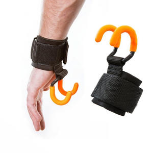 Sangles d'haltérophilie personnalisées professionnelles pour l'entraînement en salle de sport exercice d'haltérophilie crochets de poignet - Product Image 5