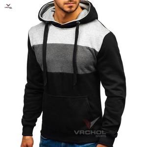 Jersey de punto de algodón cálido 100% personalizado para hombre, sudadera deportiva en blanco con estampado de capucha, sudadera deportiva de talla grande para gimnasio - Product Image 6