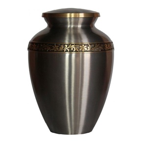 Urna de cremación funeraria personalizada de lujo al por mayor, obra grabada a mano para cenizas y decoración del hogar - Product Image 5