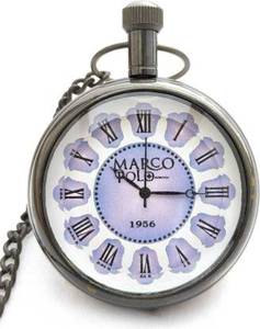 นาฬิกาทองเหลืองโบราณแบบพกพาสีเงินสไตล์วินเทจแบบพกพาพร้อมโซ่นาฬิกาอะนาล็อก2นิ้ว1สีเทคนิคขัดเงา - Product Image 2