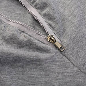 Sweat à capuche doublé surdimensionné coupe-vent imperméable en molleton de coton 100% pour hommes avec impression numérique 280g tissu écologique - Product Image 4