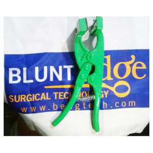 Pince à tatouer robuste de qualité supérieure, grand instrument vétérinaire vert, meilleure vente en gros - Product Image 3