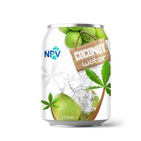 Nouvel Emballage – Eau de Coco 100% Pure Aromatisée en Canette 330ml – Meilleure Marque d'Eau de Coco du Vietnam