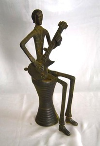 Statues en bronze antique jouant au golf Statue décorative antique jouant au football Statue décorative antique - Product Image 3