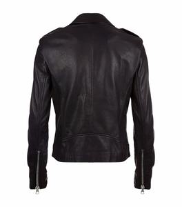 Blouson automne-hiver à manches longues en cuir synthétique pour femme, vêtement de motard décontracté taille Plus, avec fermeture éclair unie - Product Image 3