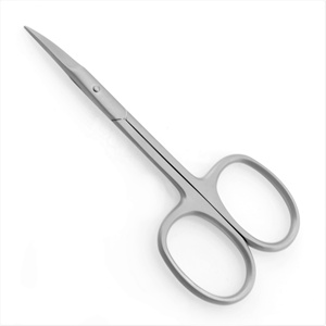 Tijeras de uñas personalizadas de la mejor calidad para manicura, tijeras afiladas para cutículas, acero inoxidable curvo recto para el cuidado de las uñas, MOQ bajo - Product Image 6