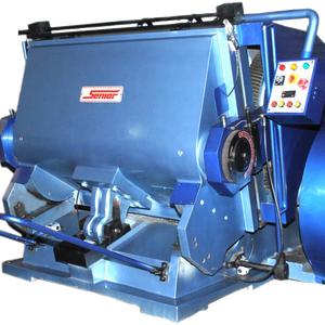 Máquina de troquelado, hendido y estampado Boxmac de alta resistencia con lubricación central por aceite, protector de seguridad y ajuste fino - Product Image 1