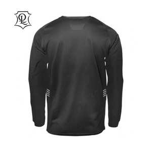 Camiseta personalizada de manga larga para Motocross, Jersey transpirable de secado rápido, color blanco y negro - Product Image 4