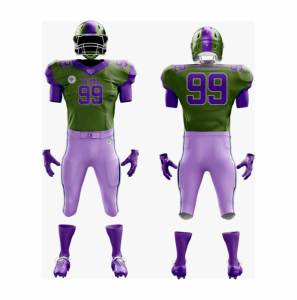 Maillot de football américain pour hommes, vêtement en coton personnalisé de haute qualité, tenue de rugby de la ligue de football - Product Image 6