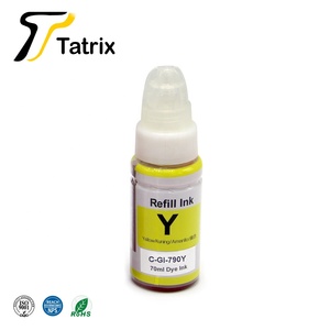 Tatrix GI790インク <span class=keywords><strong>GI</strong></span> <span class=keywords><strong>790</strong></span>プレミアム互換カラー水性ボトル詰め替えバルクインクジェットインク <span class=keywords><strong>GI</strong></span>-<span class=keywords><strong>790</strong></span> キヤノンPIXMA G1000 G4010対応 - Product Image 6