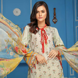 Pakistani Women Shalwar Kameez Branded Collection <b>Ladies</b> <b>Kurta</b>/ Kurti /2 Piece/3 Piece - Product Image 4